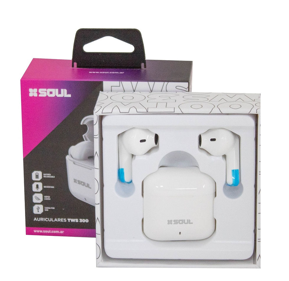 Miniatura: AURICULAR SOUL TWS300BL BLANCO