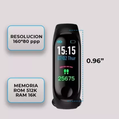 Miniatura: RELOJ SMART BAND SOUL SLIM 100