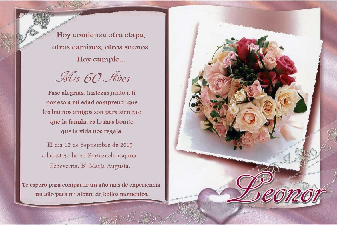 INVITACIÓN CUMPLEAÑOS ADULTOS