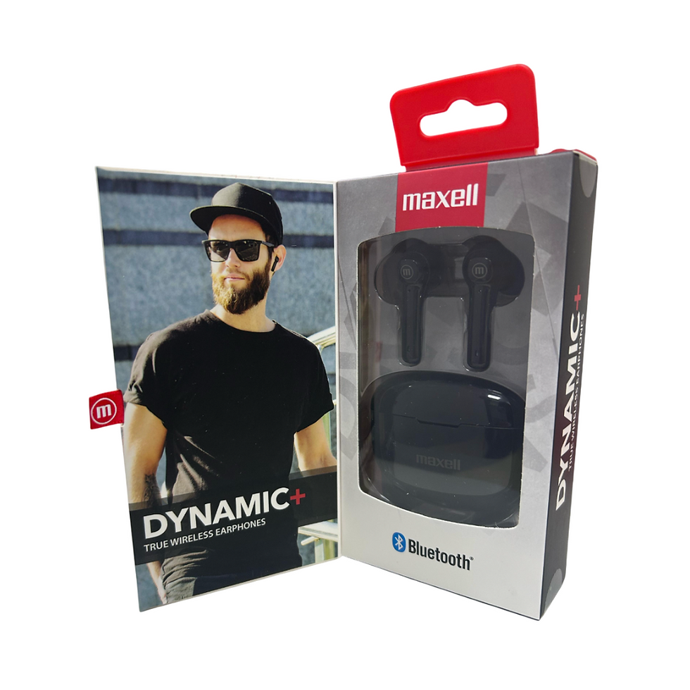 Miniatura: AURICULAR MAXELL EB-BTDY DYNAMIC+ NEGRO
