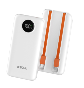 CARGADOR PORTATIL SOUL PBS-C41022TLBL CLASSIC 400 10000 mAh BLANCO
