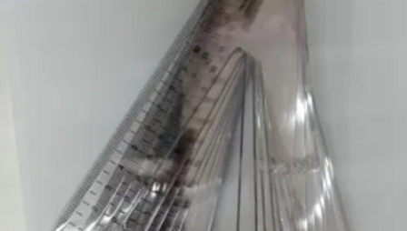 ESCUADRA X20cm CRISTAL