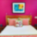 bed inside private boutique casita