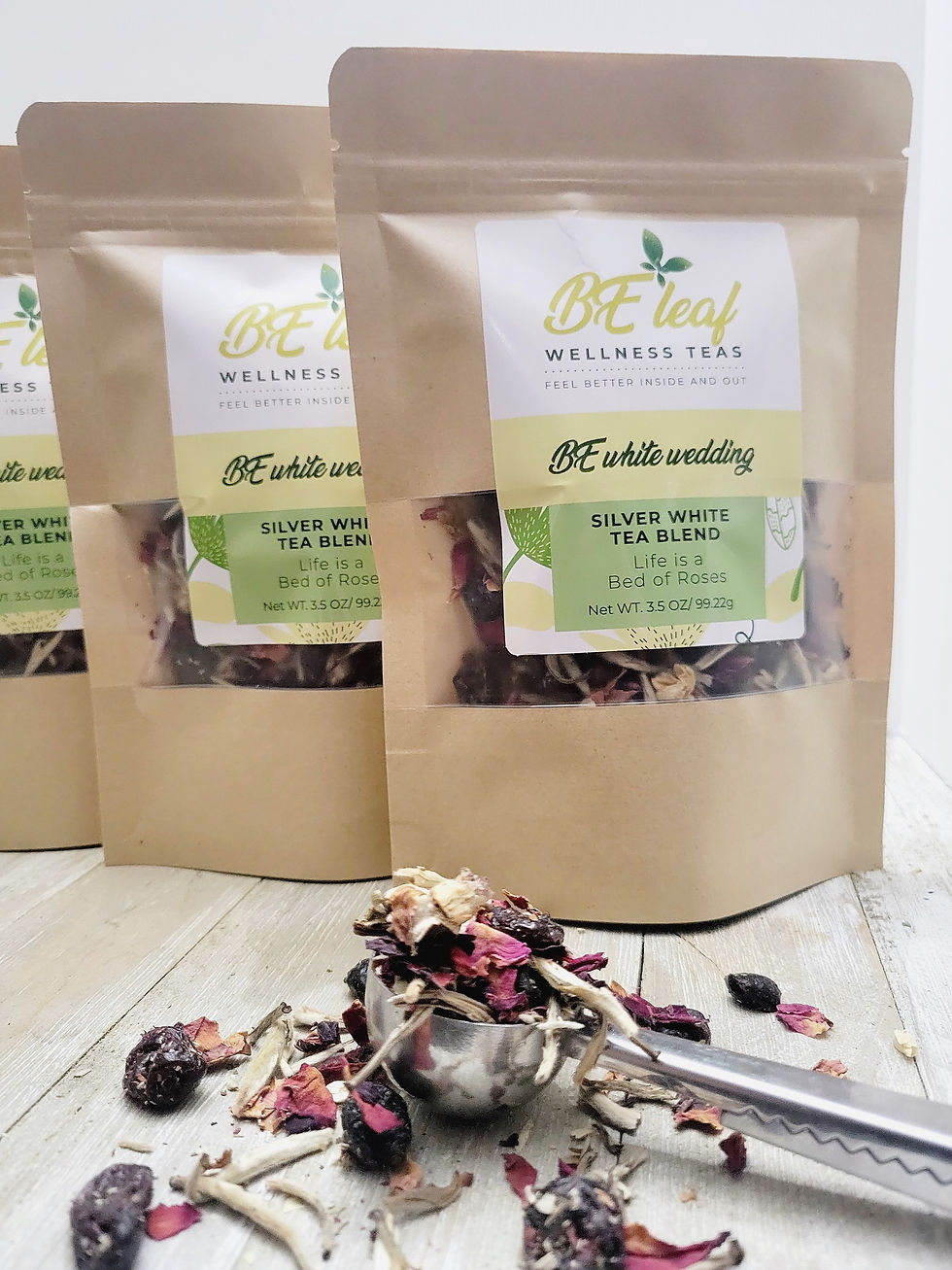 Thumbnail: BE white wedding White Jasmine Tea Blend|Life is a Bed of Roses
