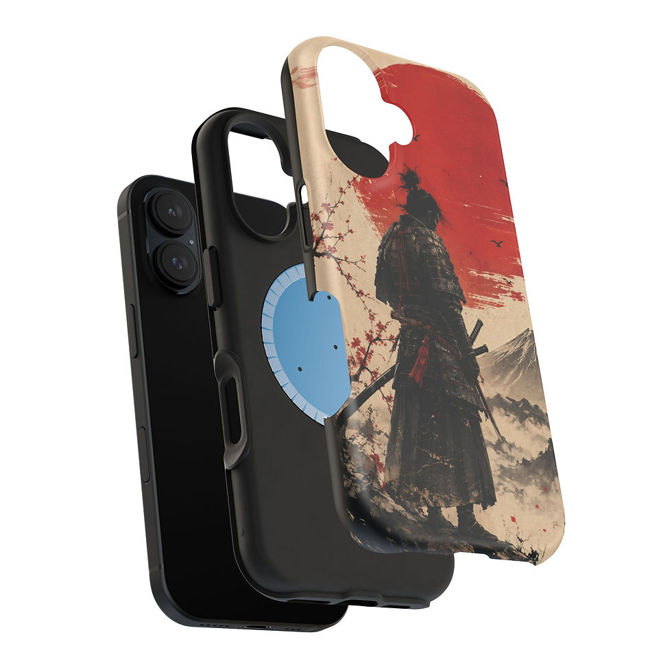 Thumbnail: Samurai Rising Sun Magnetic Phone Case with MagSafe