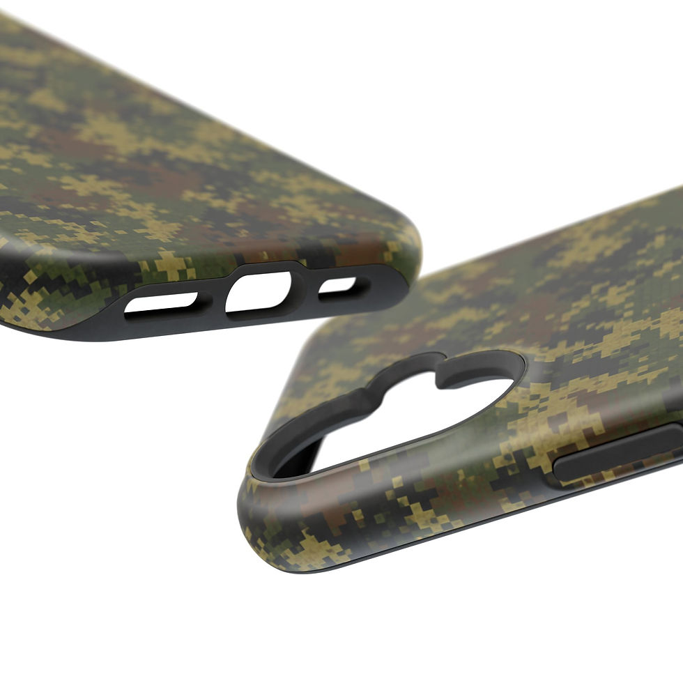 Thumbnail: Russian EMR Digital Flora Camo Phone Case Corner and Edge Detail