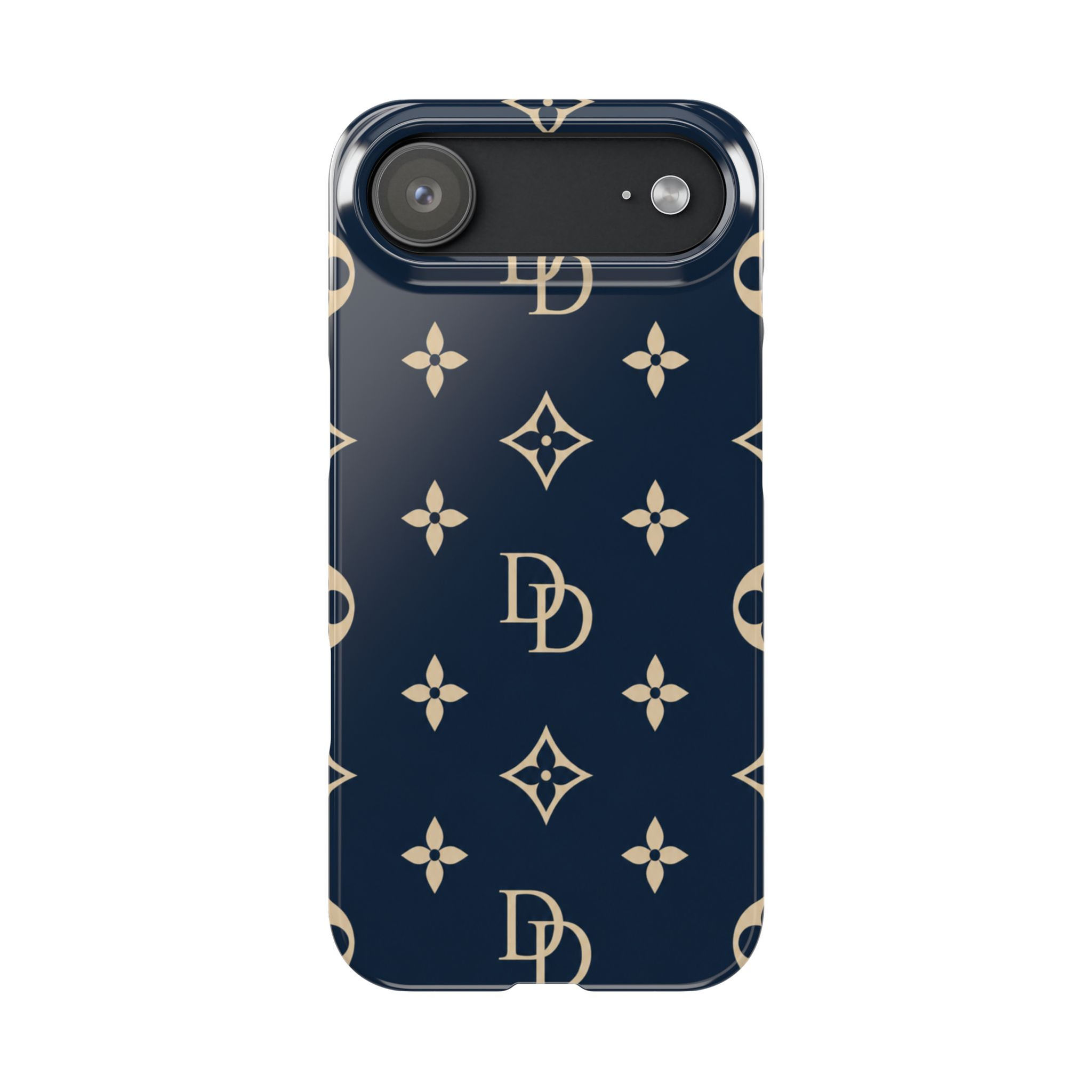 Nuit de Paris Luxury Monogram Slim iPhone Case – Front Picture