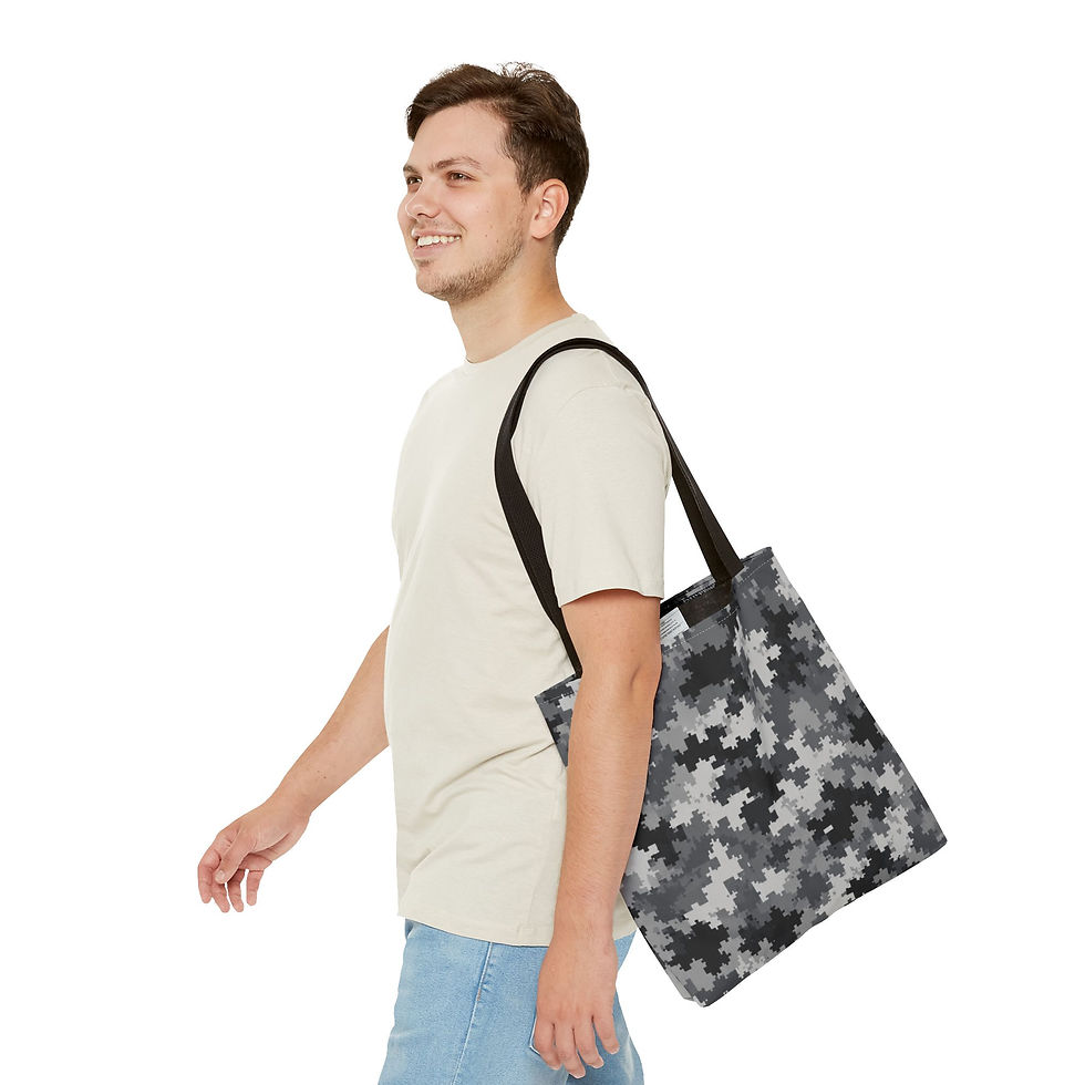 Indexkép: Urban Digital Camo Classic Tote Bag – Men’s Walking Shoulder Carry View