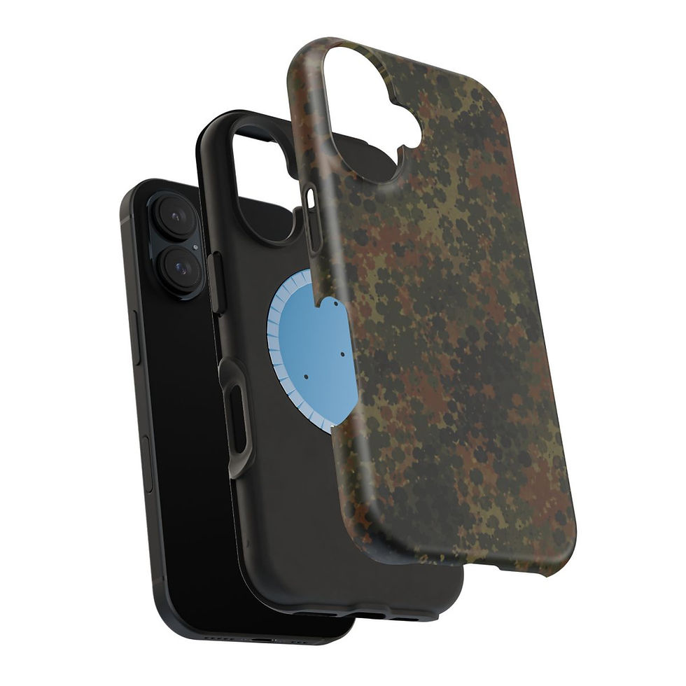 Thumbnail: German Flecktarn Magnetic Case with MagSafe