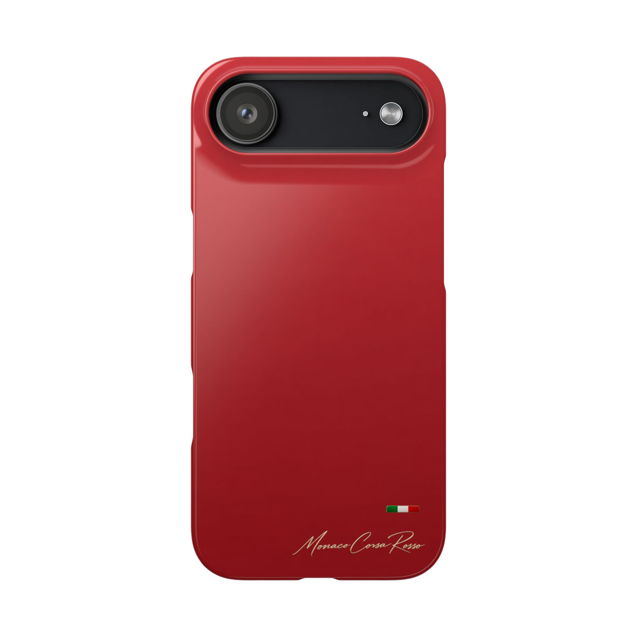 Monaco Corsa Rosso Slim Phone Case – iPhone 17 Air Front View