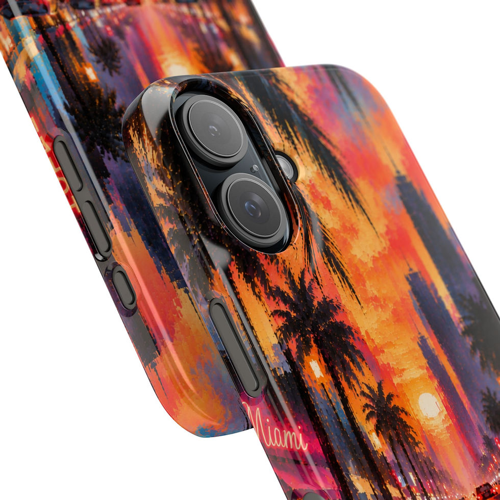 Indexkép: Miami Black Testarossa – Midnight Drive Slim Phone Case