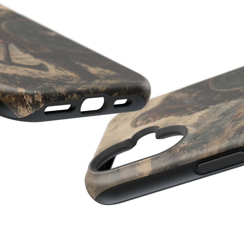 Thumbnail: Viking Warrior Northern Storm Phone Case Angled Camera Detail