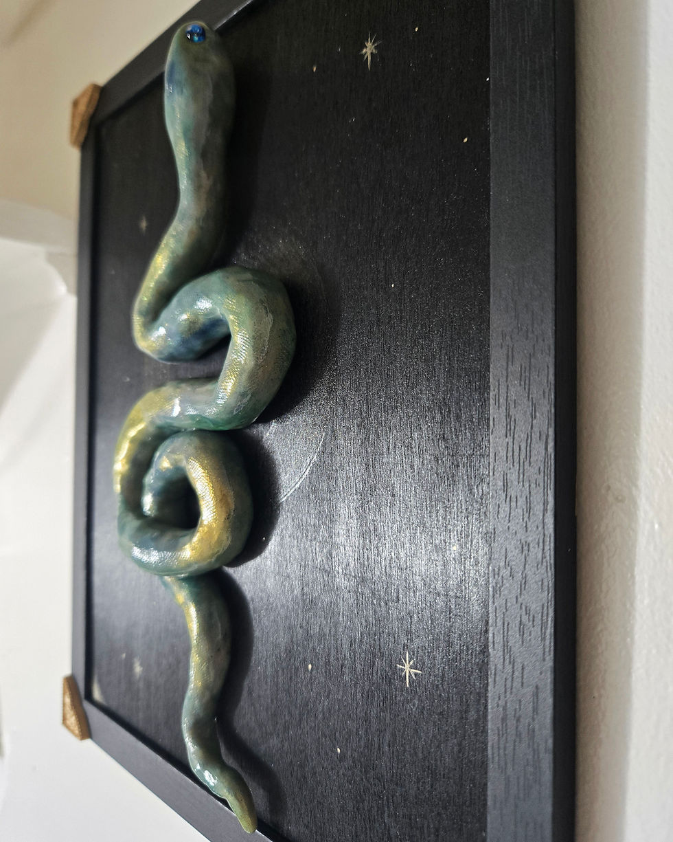 Thumbnail: Sacred Snake Wall Art