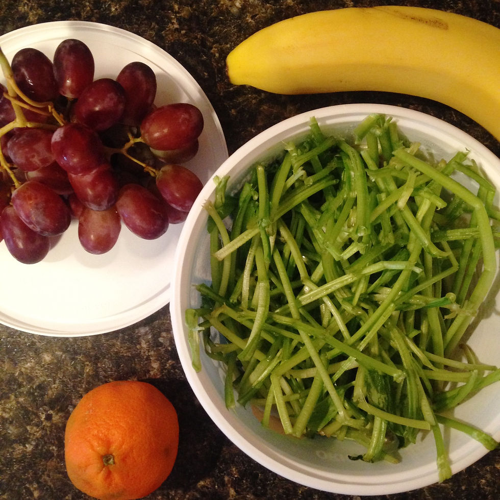 Spinach Stem Green Smoothie