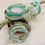 Miniature : Bracelet spirale douceur turquoise 