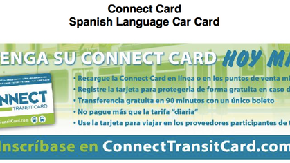 Connect Card in Other Languages!!