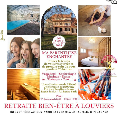 Mini-retraite bien-être : Ma parenthèse enchantée 🤩