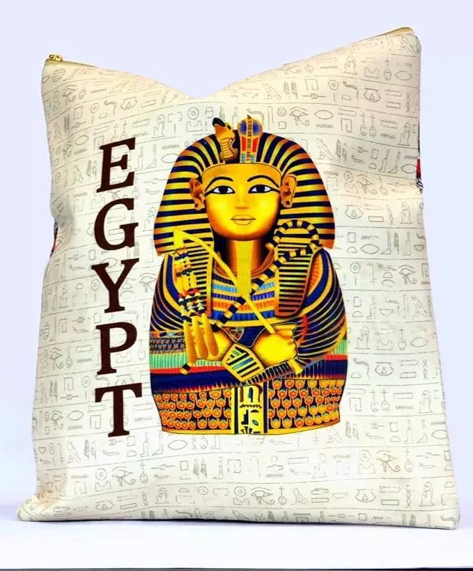 Thumbnail: Pharaonic Egyptian-Themed Bag - Double-Sided Print, Durable & Stylish