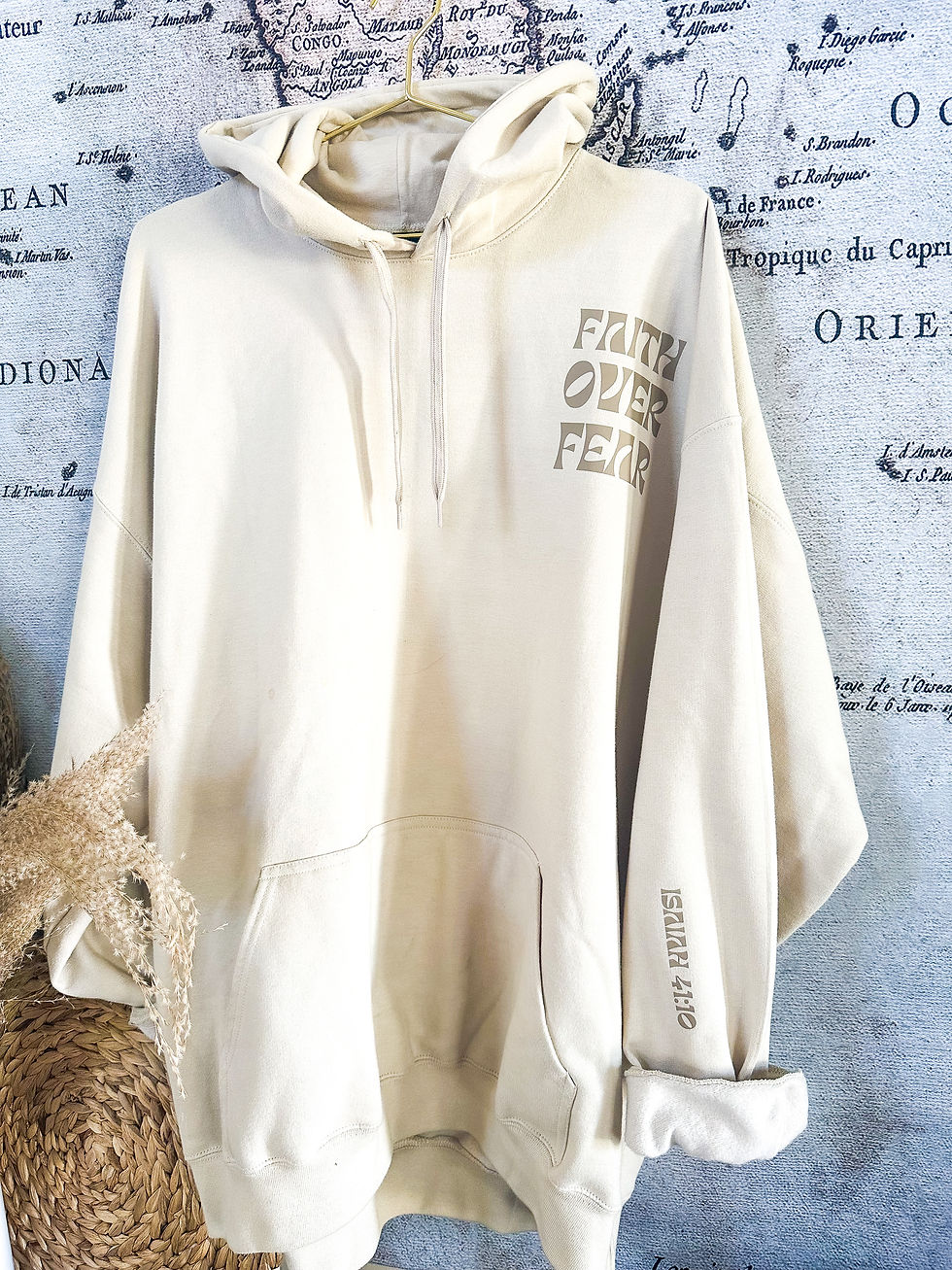 Thumbnail: Faith Over Fear Hoodie