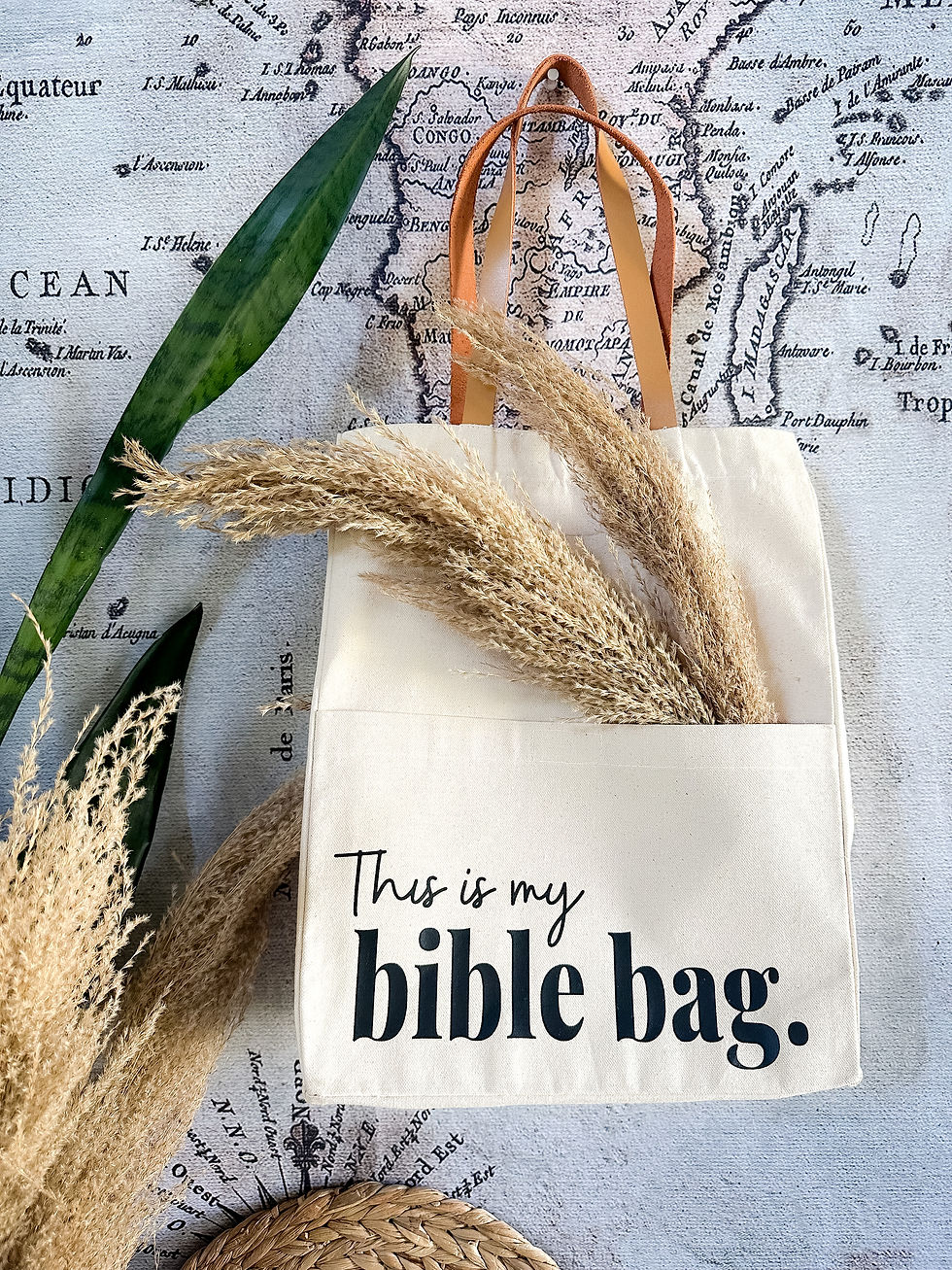 This is My Bible Bag - Sunday Tote