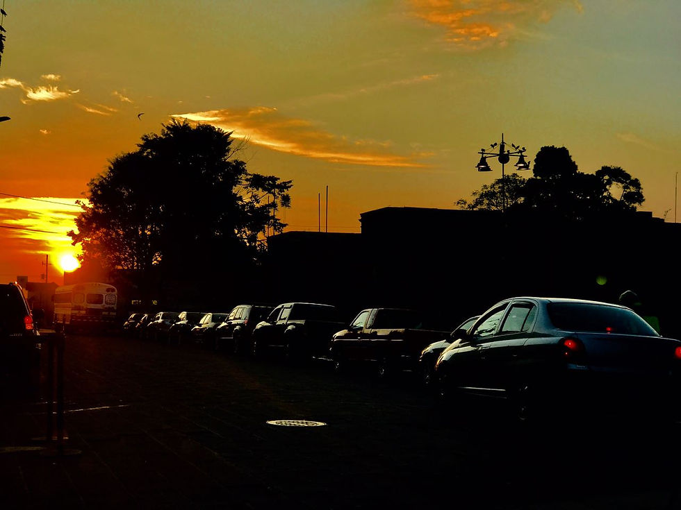 Presas al atardecer el sábado pasado ¿lindo verdad?