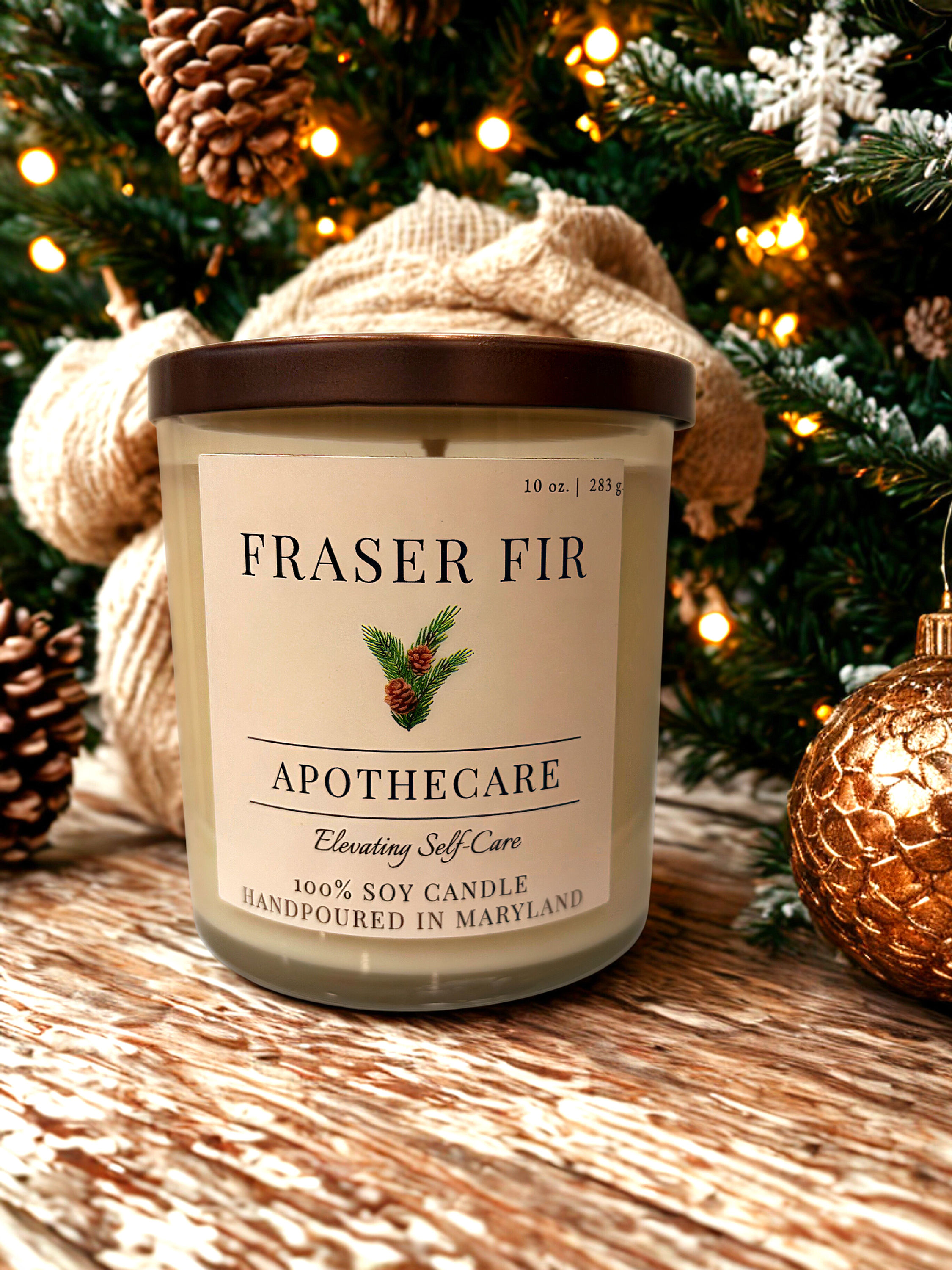 Fraser Fir Soy Candle (10 oz.)