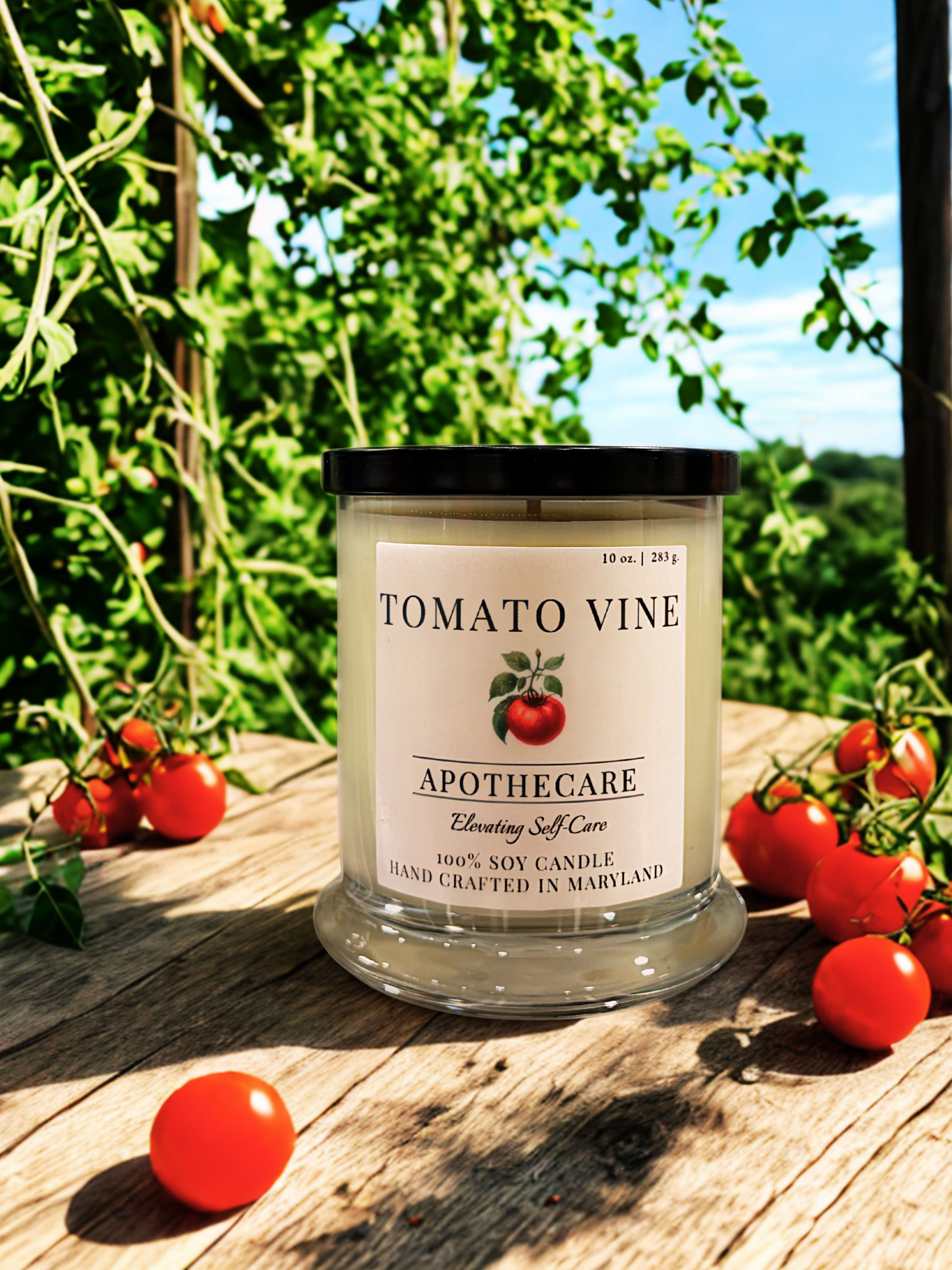 Tomato Vine Soy Candle (10 oz.)