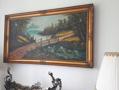 Antika Yağlı Boya Tablo Alanlar