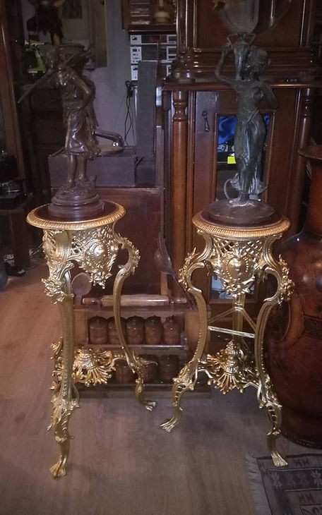 antika çiçeklikler