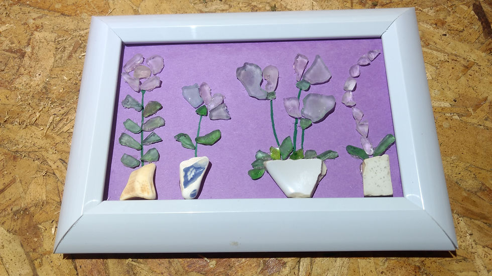 flowers in pots