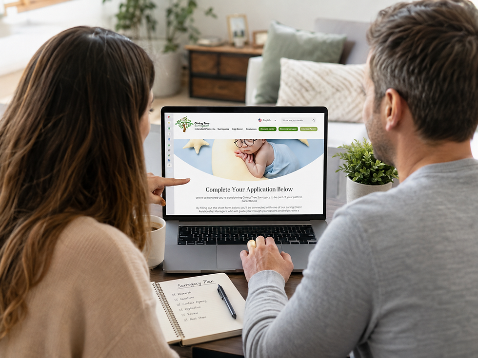 Getting a personalized plan for the surrogacy process