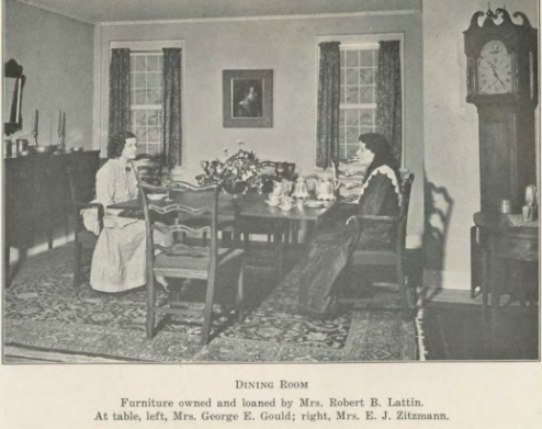 The exhibit featured three beautifully assembled replica Colonial rooms: a bedroom by Miss Alice W. Bassett, a dining room by Mrs. Robert B. Lattin, and a rustic kitchen by Mrs. Alfred F. Evans. Visitors gaped at ancient farming implements, rare prints, and local clocks. One well-traveled gentleman who made it a point to visit every single Tercentenary exhibit across Connecticut that year officially pronounced Cheshire’s display "the most satisfying of all".