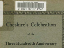 For anyone interested in Cheshire history, genealogy, colonial Connecticut, or local preservation, Cheshire's Celebration of the Three Hundredth Anniversary of the Settlement of Connecticut, 1635–1935 remains indispensable.  It is part history book, part family album, part civic scrapbook, and part archival record.  Most importantly, it reminds us that local history survives because ordinary citizens choose to preserve it.