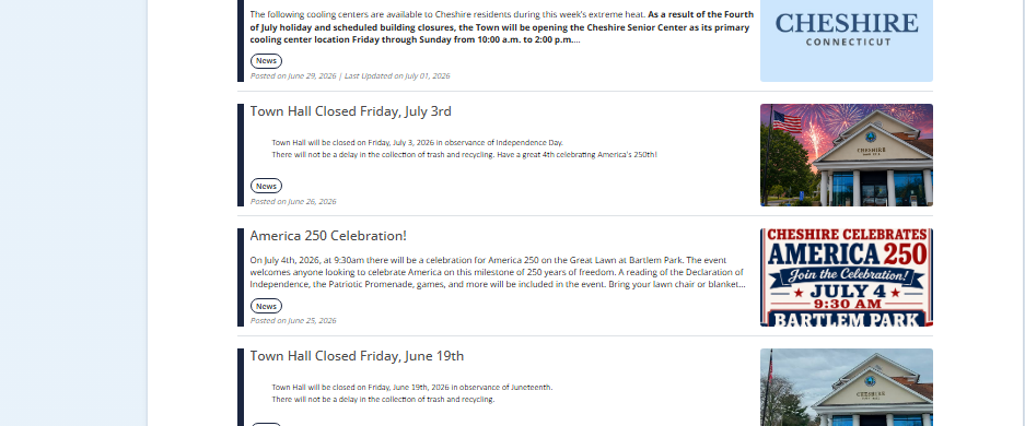 Town Hall will be closed on Friday, July 3, 2026 in observance of Independence Day.png