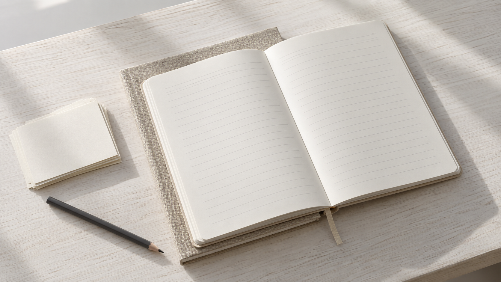 Defter ve pratik kartları; yapay zekâ ile üretilmiş temsili görsel