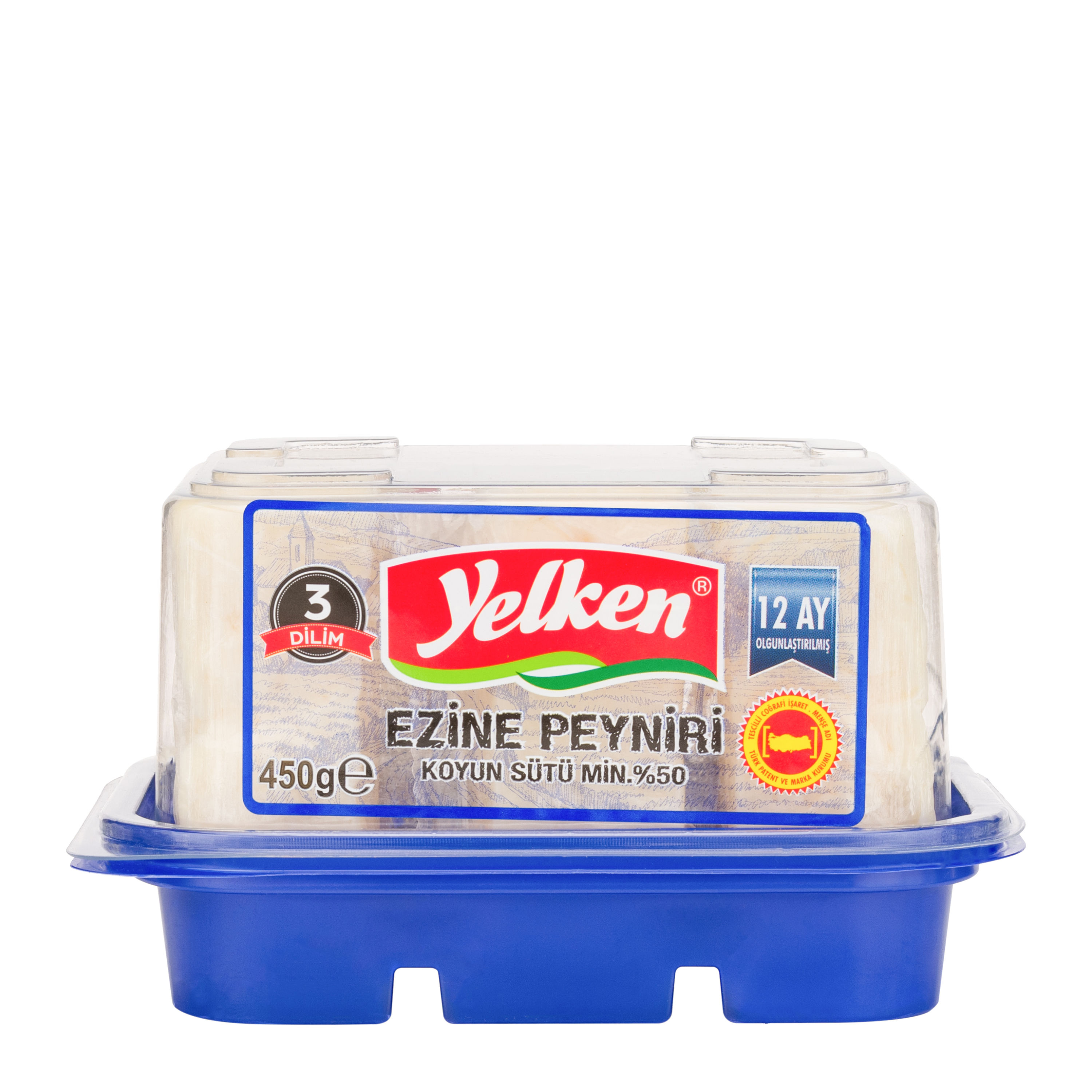 Yelken Ezine Koyun Peyniri 3 Dilim 450gr