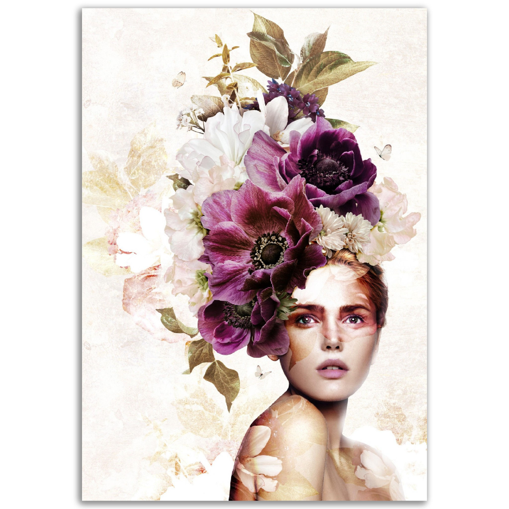 Floral Lady 1 | POSTER