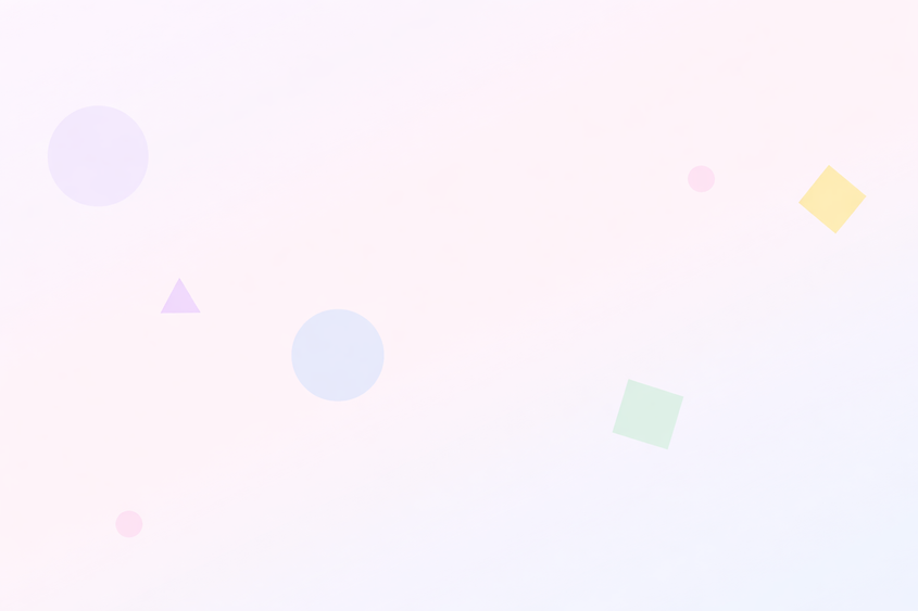 Pastel Geometric Shapes Background.png