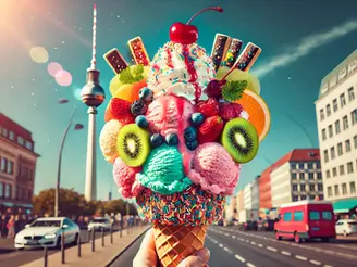 TOP 10 Eisdielen in Berlin mit Bahnstation. Tagesausflug!?