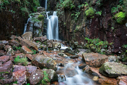 Scale Force waterfall