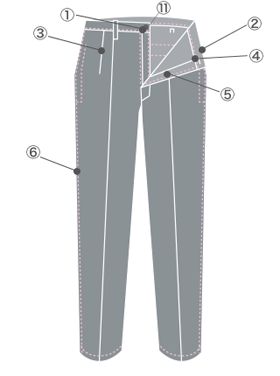 Pantalones de Vestir