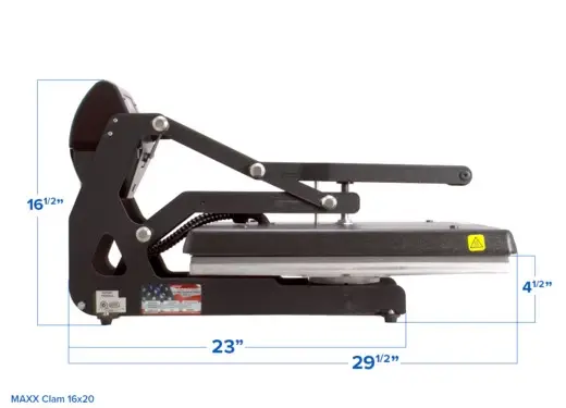Miniatura: (MAXX2G120P) Plancha Manual de Doble Presión para DTG MAXX 2G