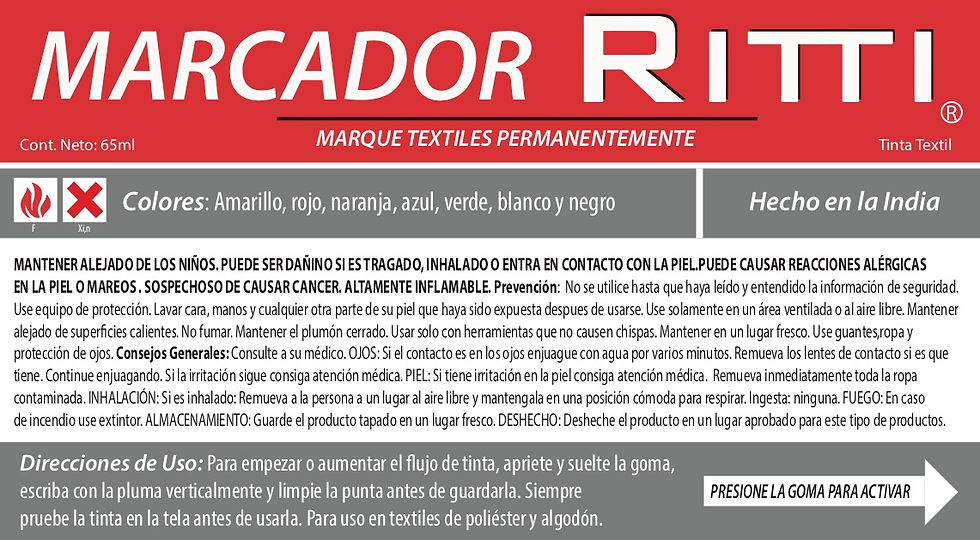 Miniatura: Ficha Técnica Marcador RITTI