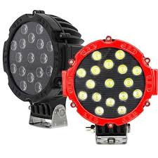 FARO LED 51 W 12-24V REDONDO 17 LED