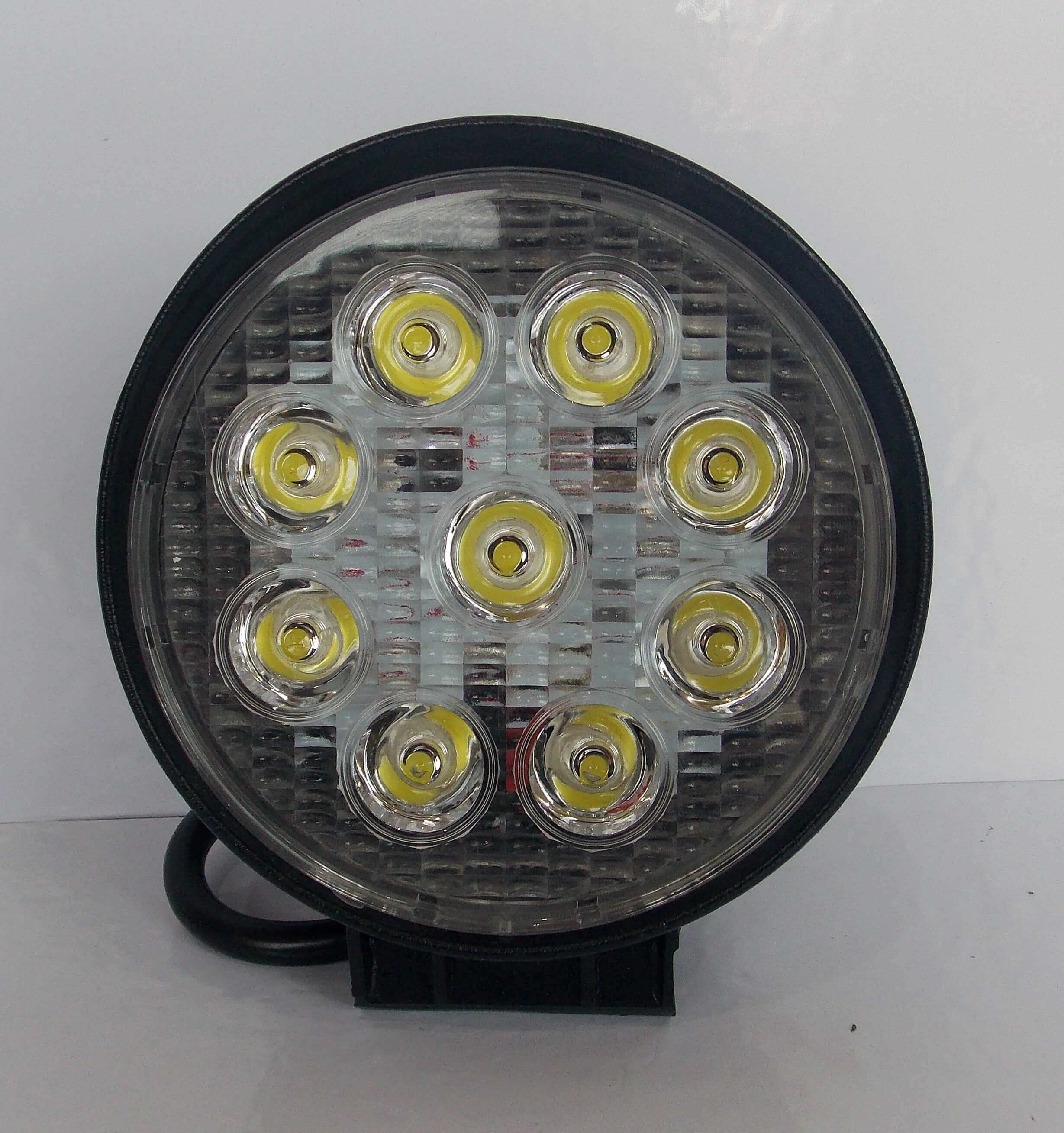 FARO LED 27 W 12-24V REDONDO 9 LED (11.5CM)