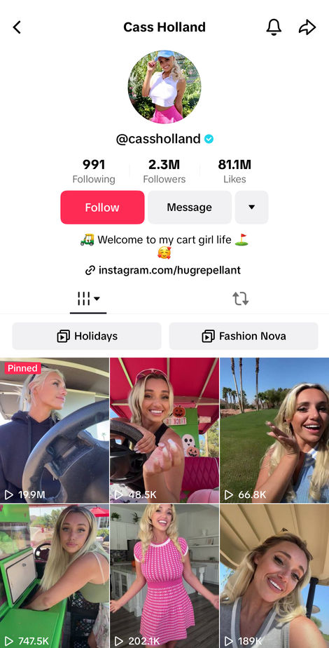 Over 2 Million followers on TikTok