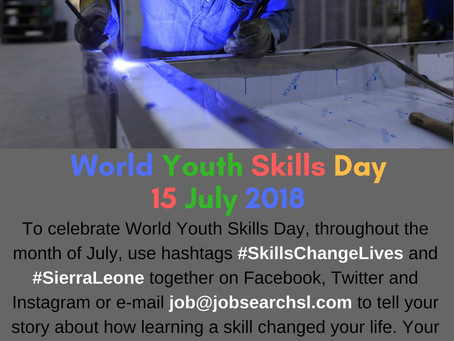 To recognise World Youth Skills Day, tell us how learning a skill changed your life!