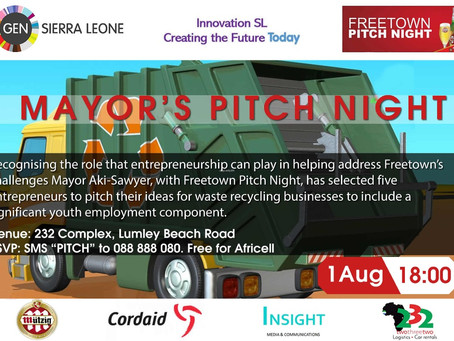 See you at the Mayor's Pitch Night Special!