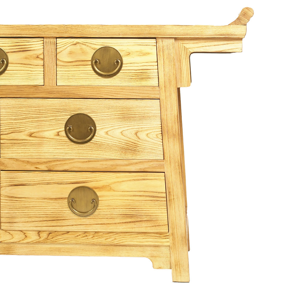 Old Elm Chinese Altar Chest of drawers