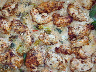 Ovenschotel van Kip, quinoa en feta